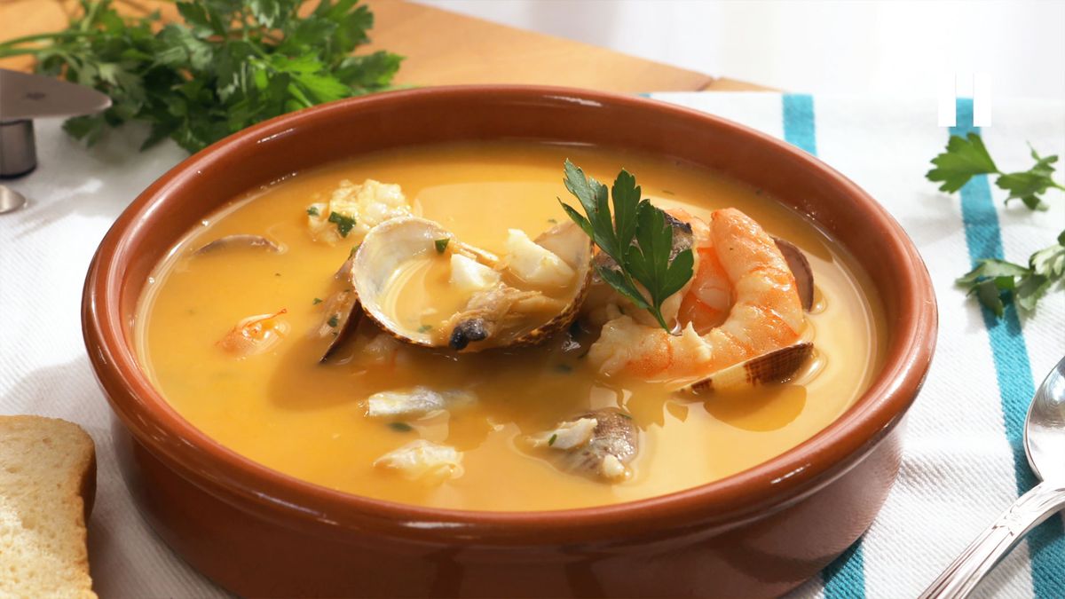 Receta sopa de pescado  paso 6