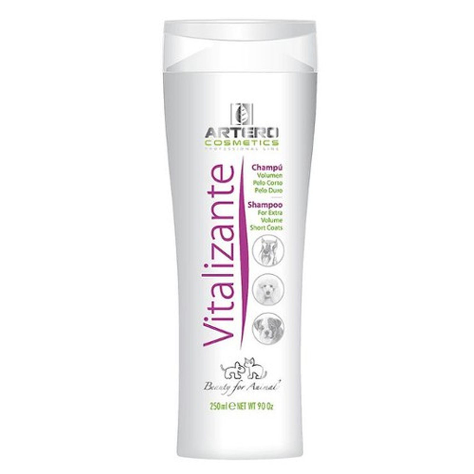 artero champu vitalizante para perros gatos 250ml mta 5206