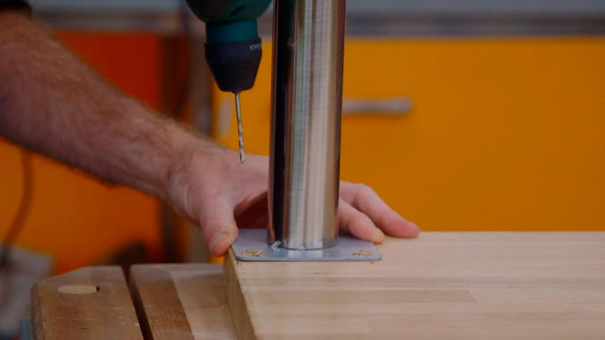 Cómo hacer una isla de cocina paso 11