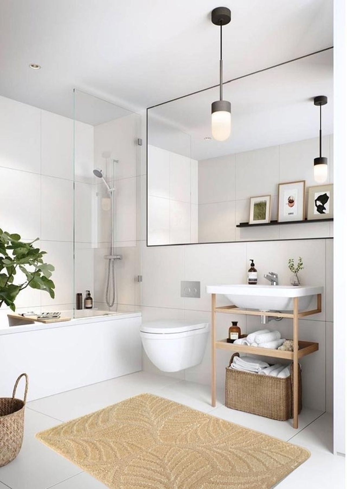 Razones para decorar el baño en color blanco 3