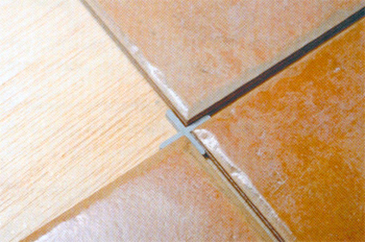 Mesa de forja y baldosa paso 7