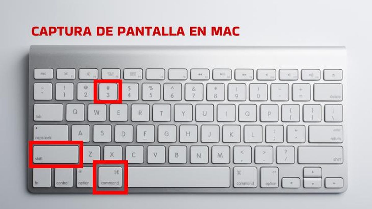 captura pantalla en mac atajo teclado