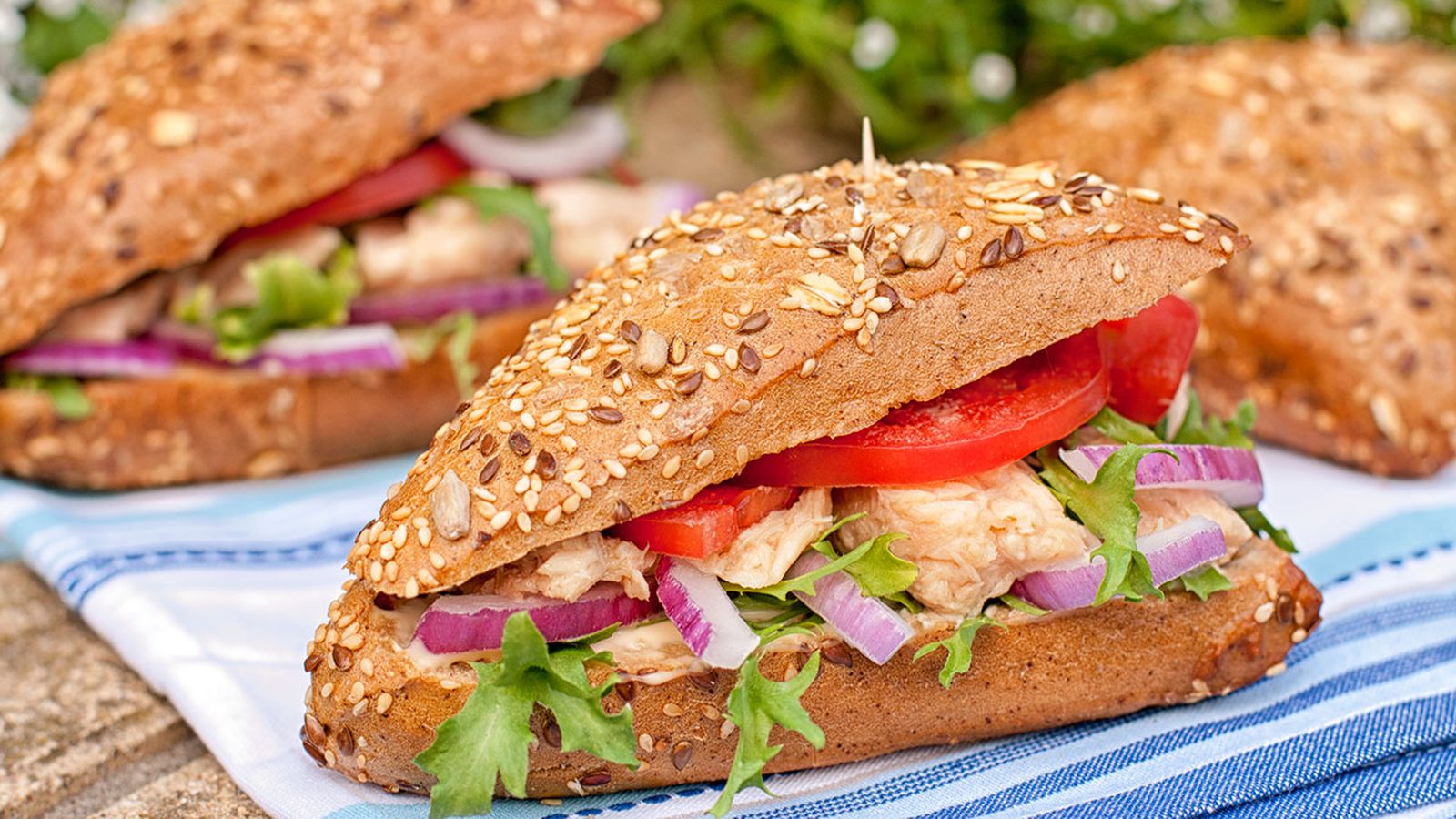 bocadillo atun tomate cebolla xl