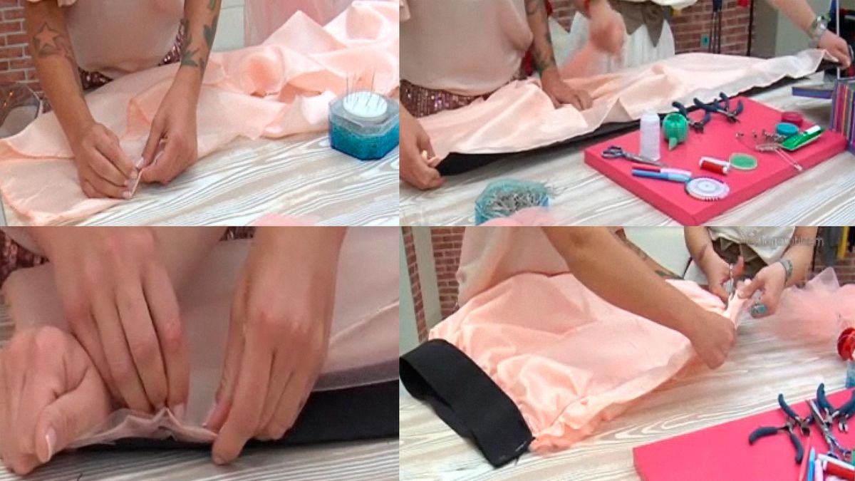 manualidades hacer vestido falda tul