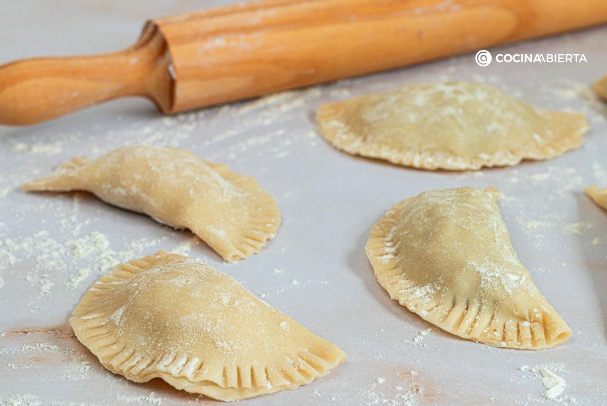 Receta para hacer masa para empanadillas