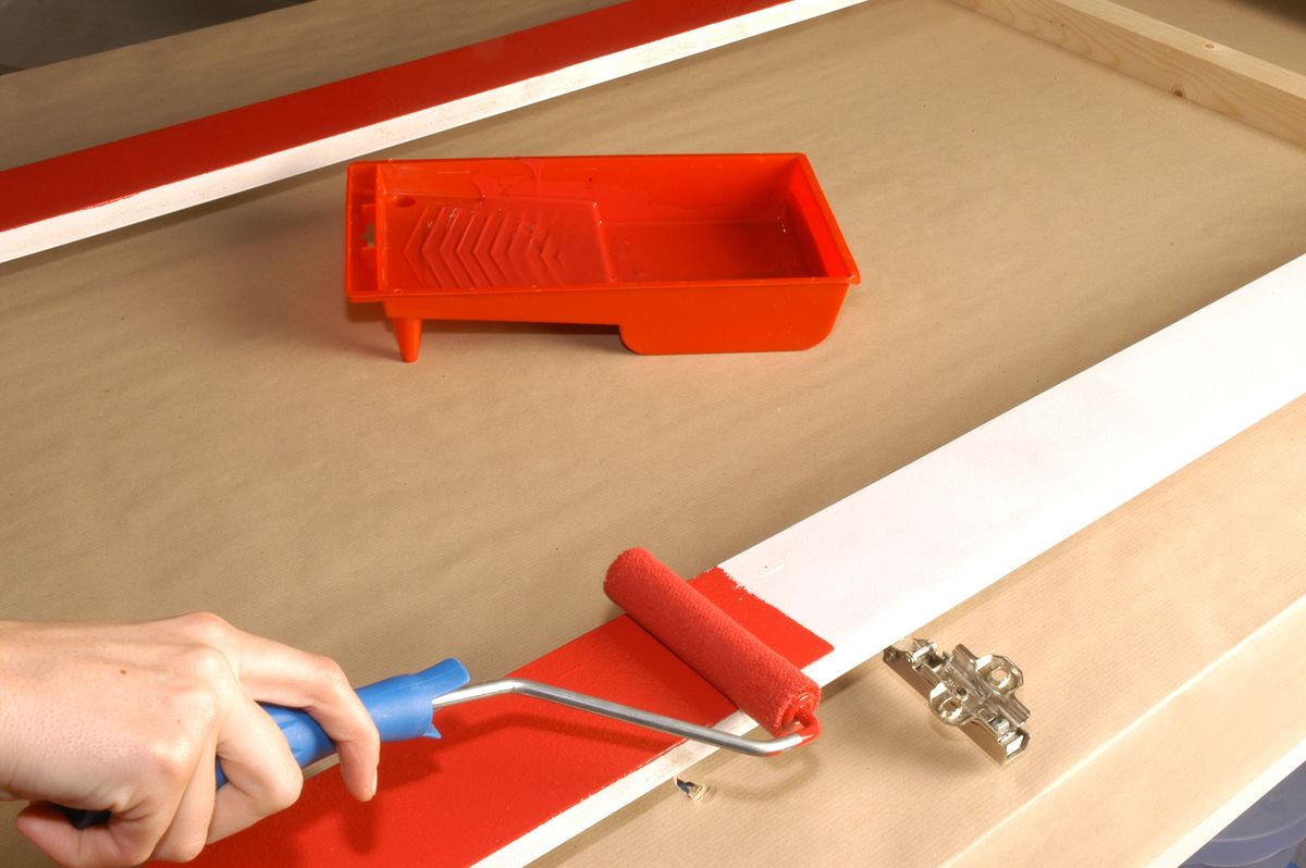 Cómo hacer y decorar un armario para la plancha paso 2