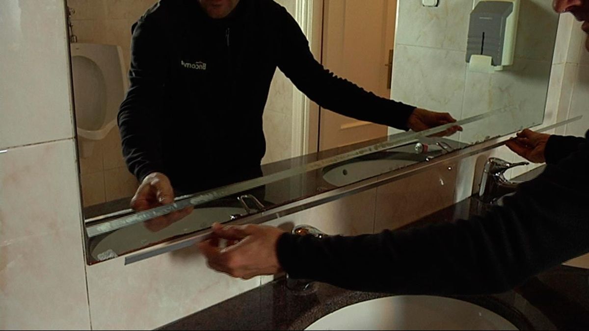 Solución para espejo deteriorado paso 7