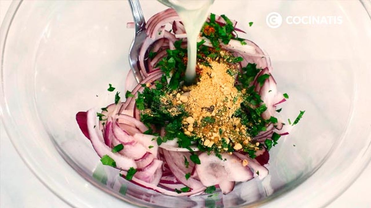 Receta de ceviche de mejillones  paso 2