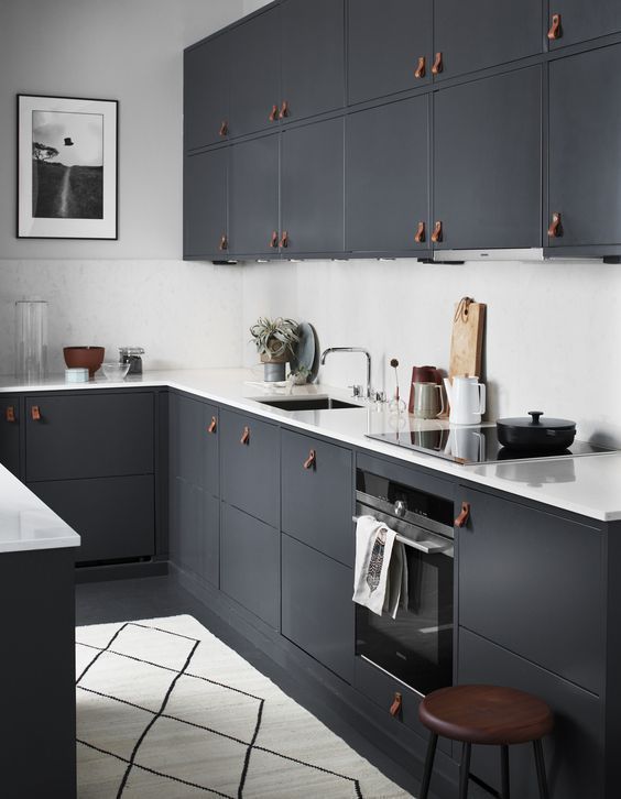 cocina gris marengo