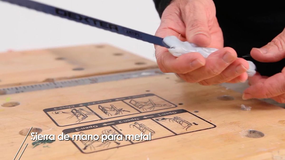 Sierra de mano para metal paso 5