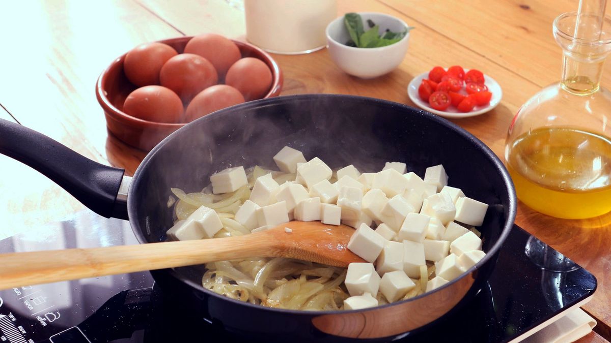 Quiche de queso y cebolla   Paso 2