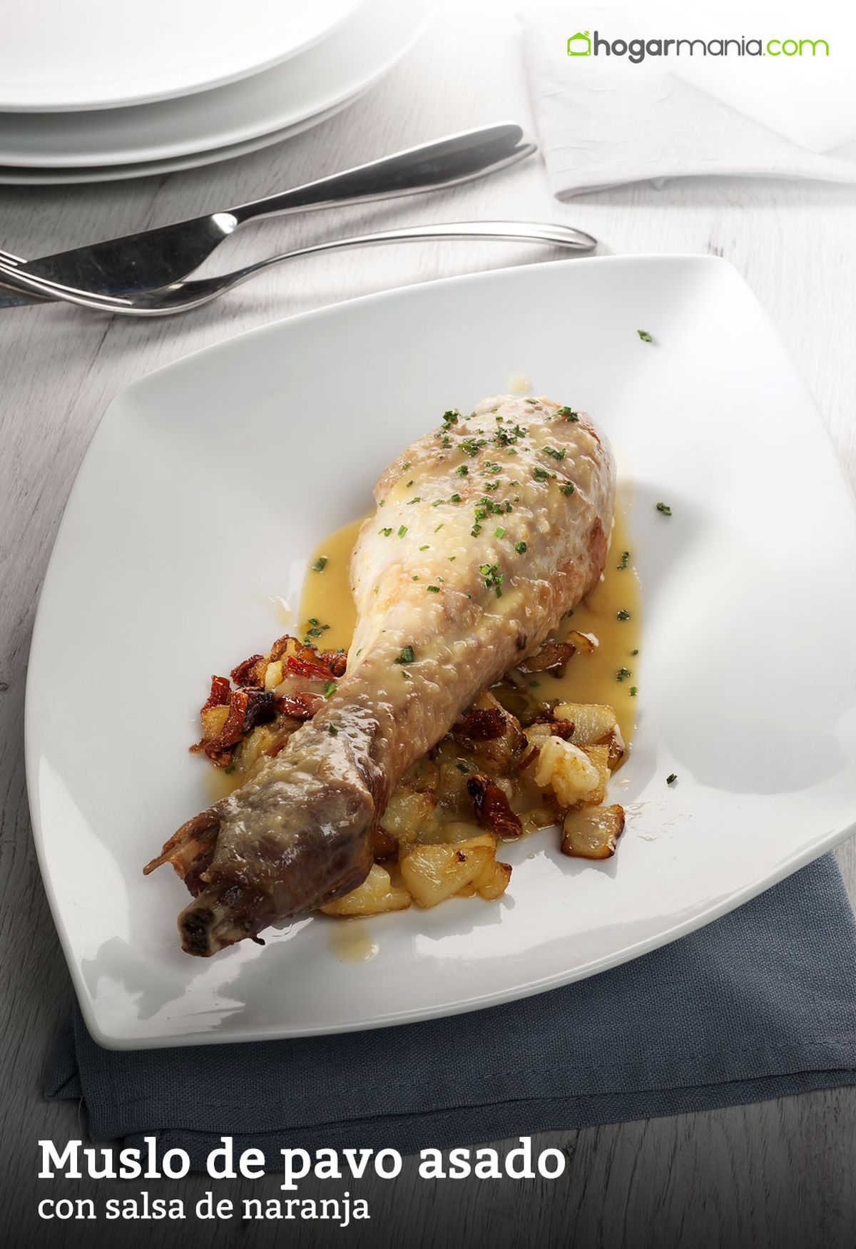 CABI0020 Amaia Muslo de pavo asado con salsa de naranja vertical xl