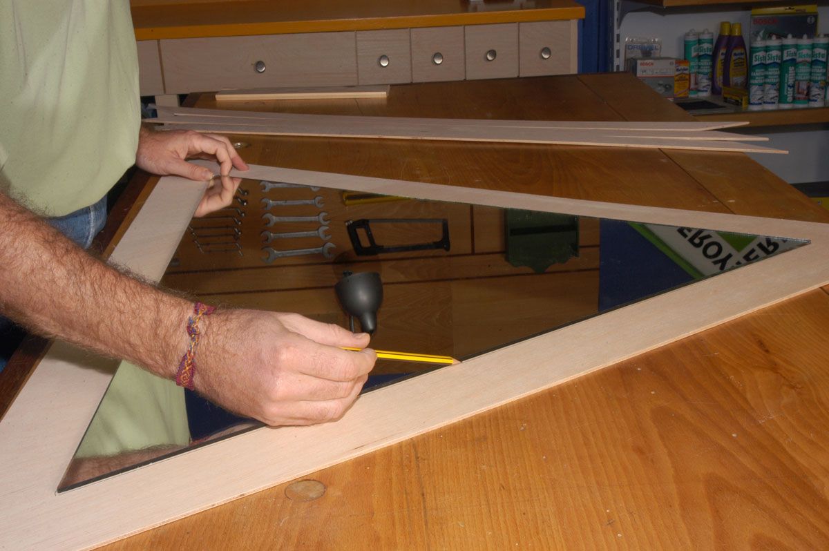 Espejo navideño paso 6