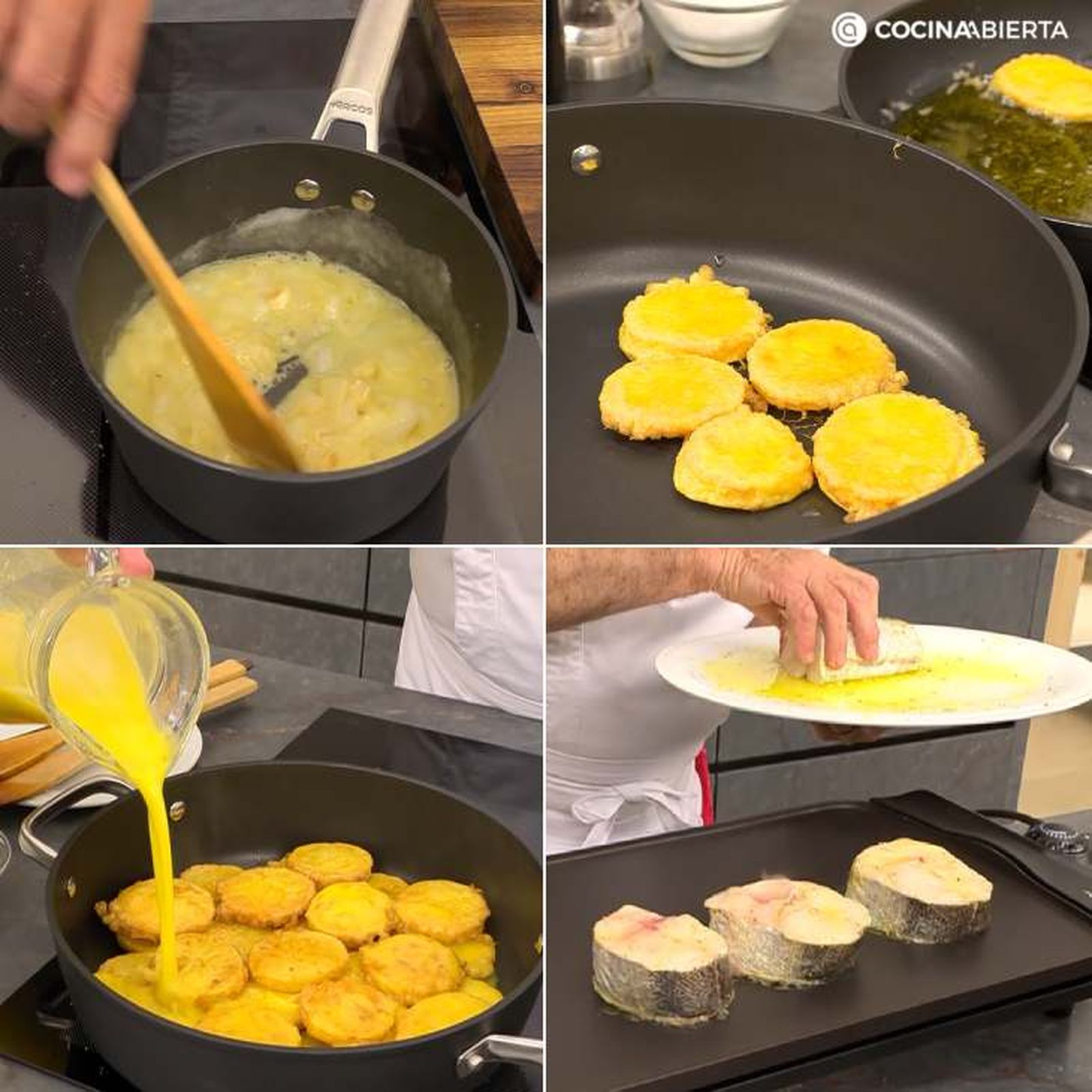 Cómo se prepara la merluza a la plancha con patatas a la importancia