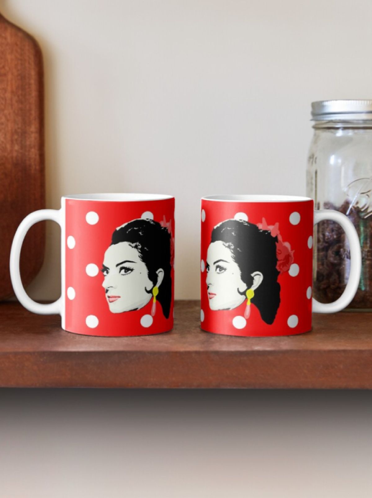 taza lola flores