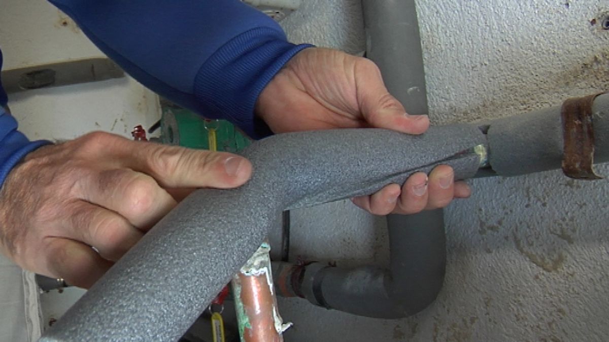 Aislamiento de tuberías paso 7