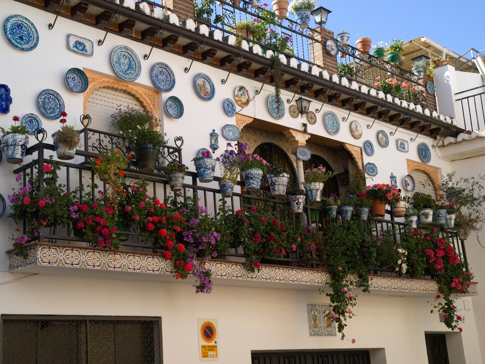 estilo andaluz decoracion balcones