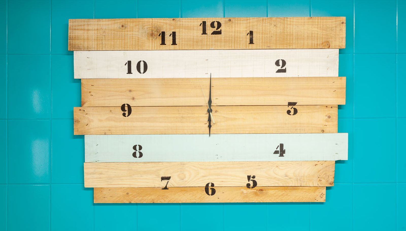 como hacer un reloj madera