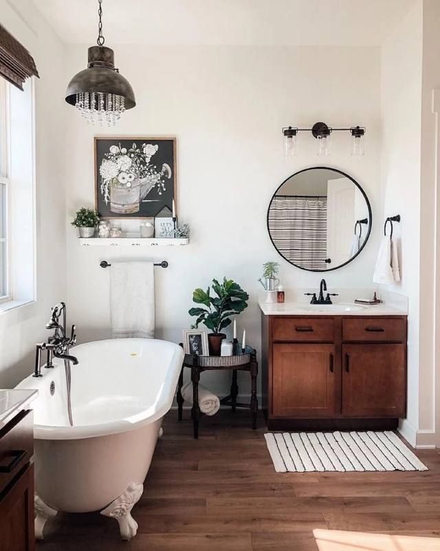 Baños rústicos claves para decorar con este estilo decorativo 10