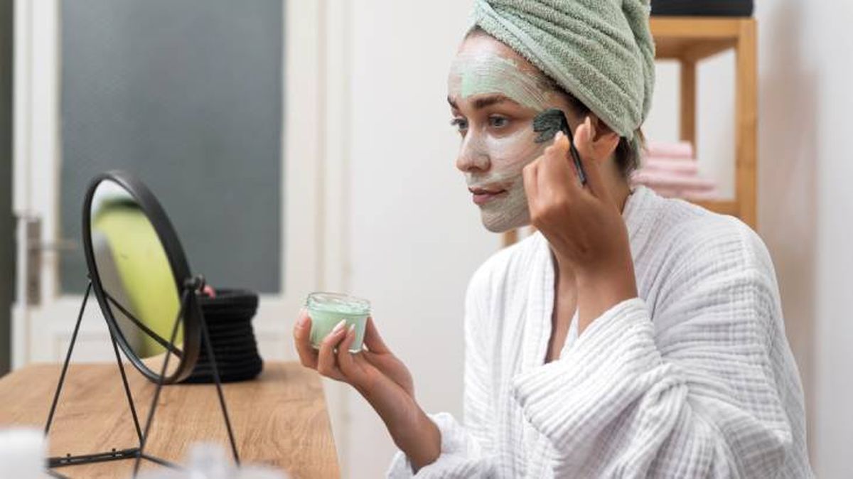 como aplicar mascarilla facial casera