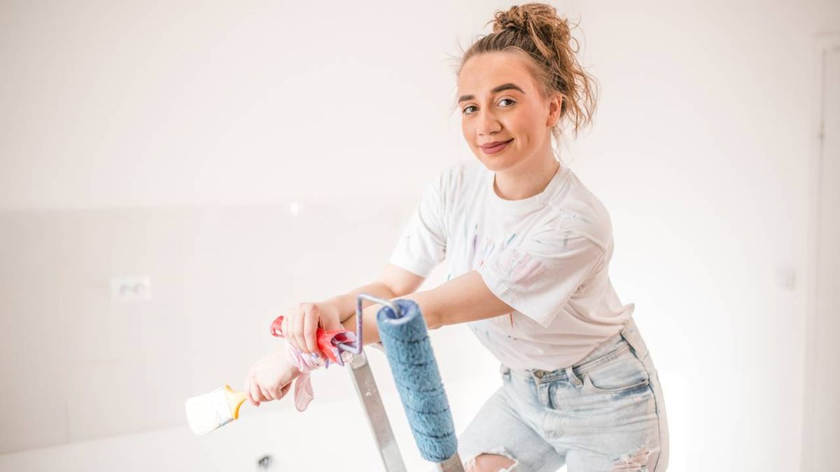 como pintar azulejos cocina bano