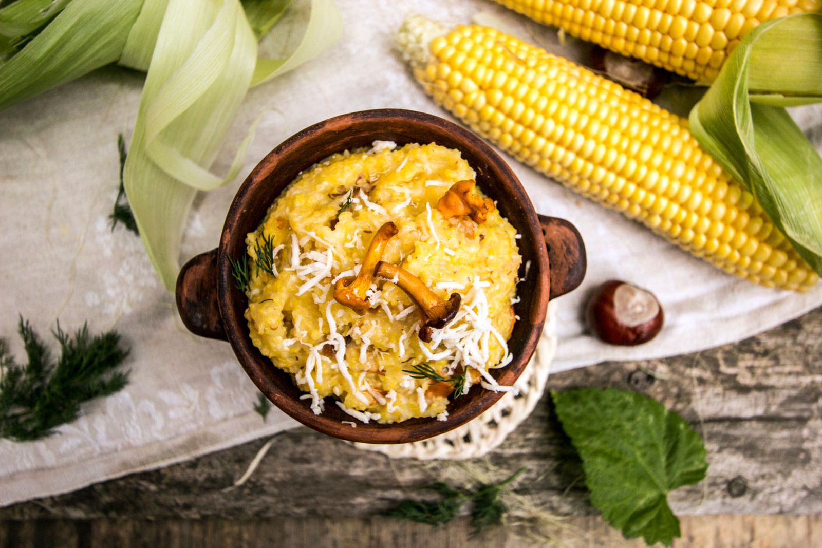 Polenta propiedades