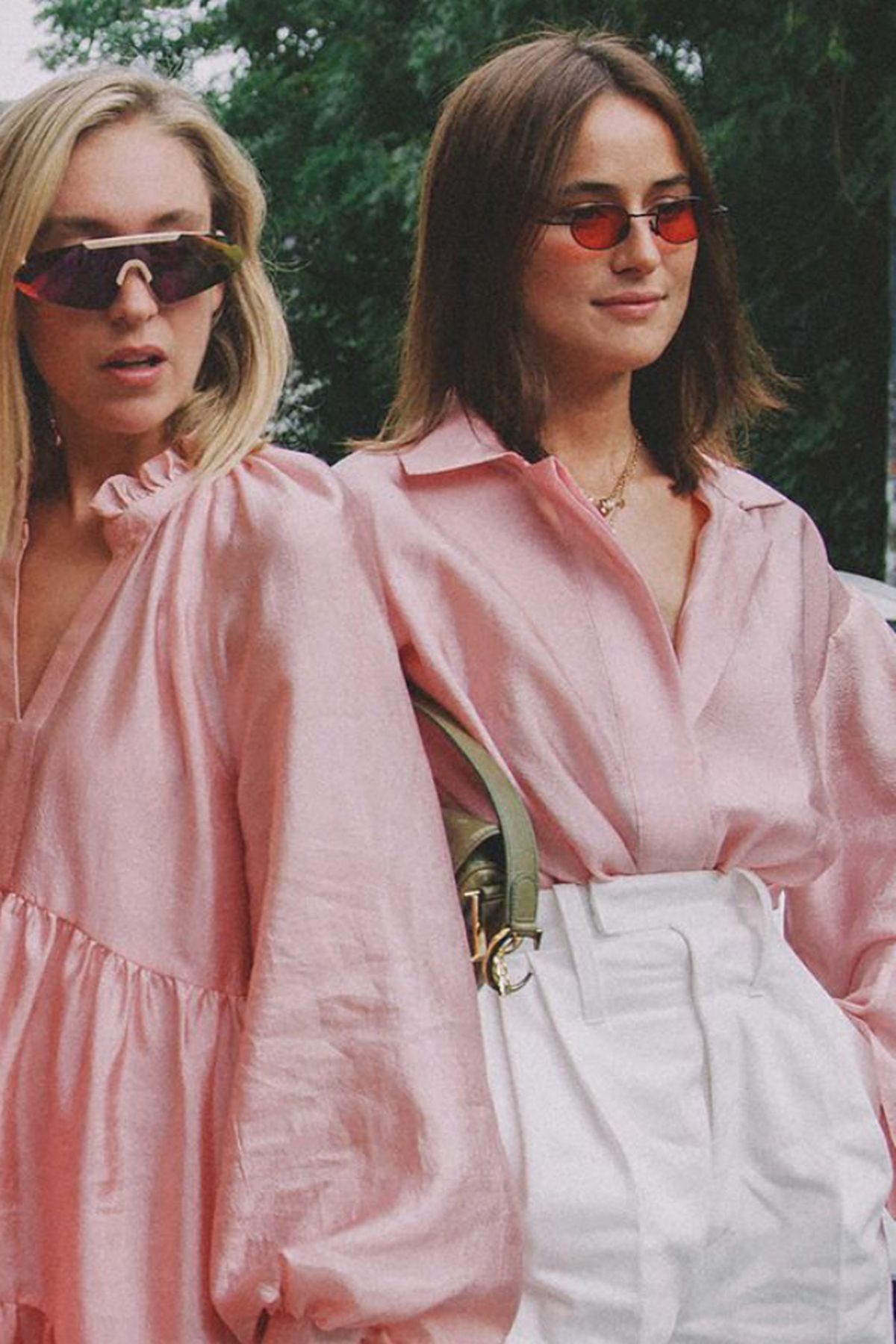 como combinar el rosa blanco