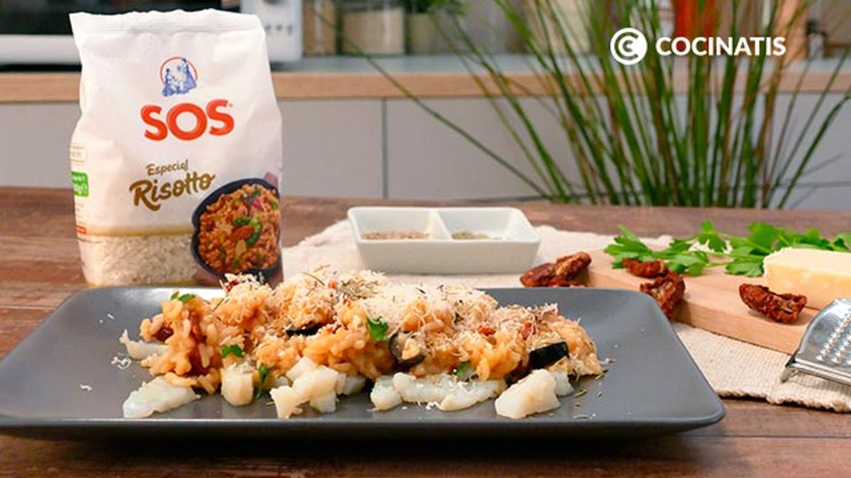 Receta de risotto de bacalao  paso 7