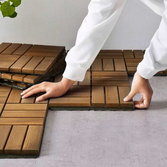 suelo exterior RUNNEN ikea