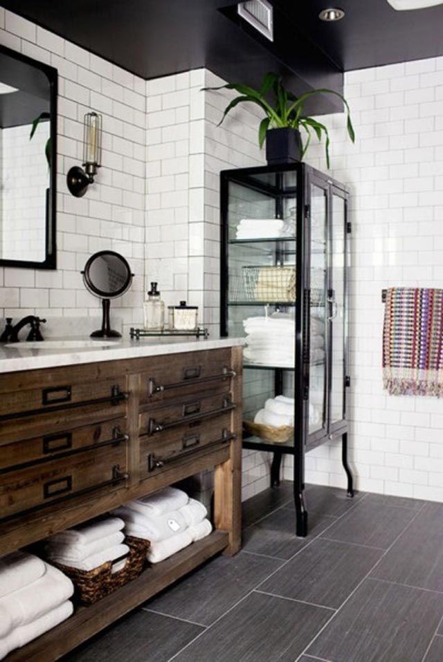 Claves para decorar un baño de estilo industrial 8