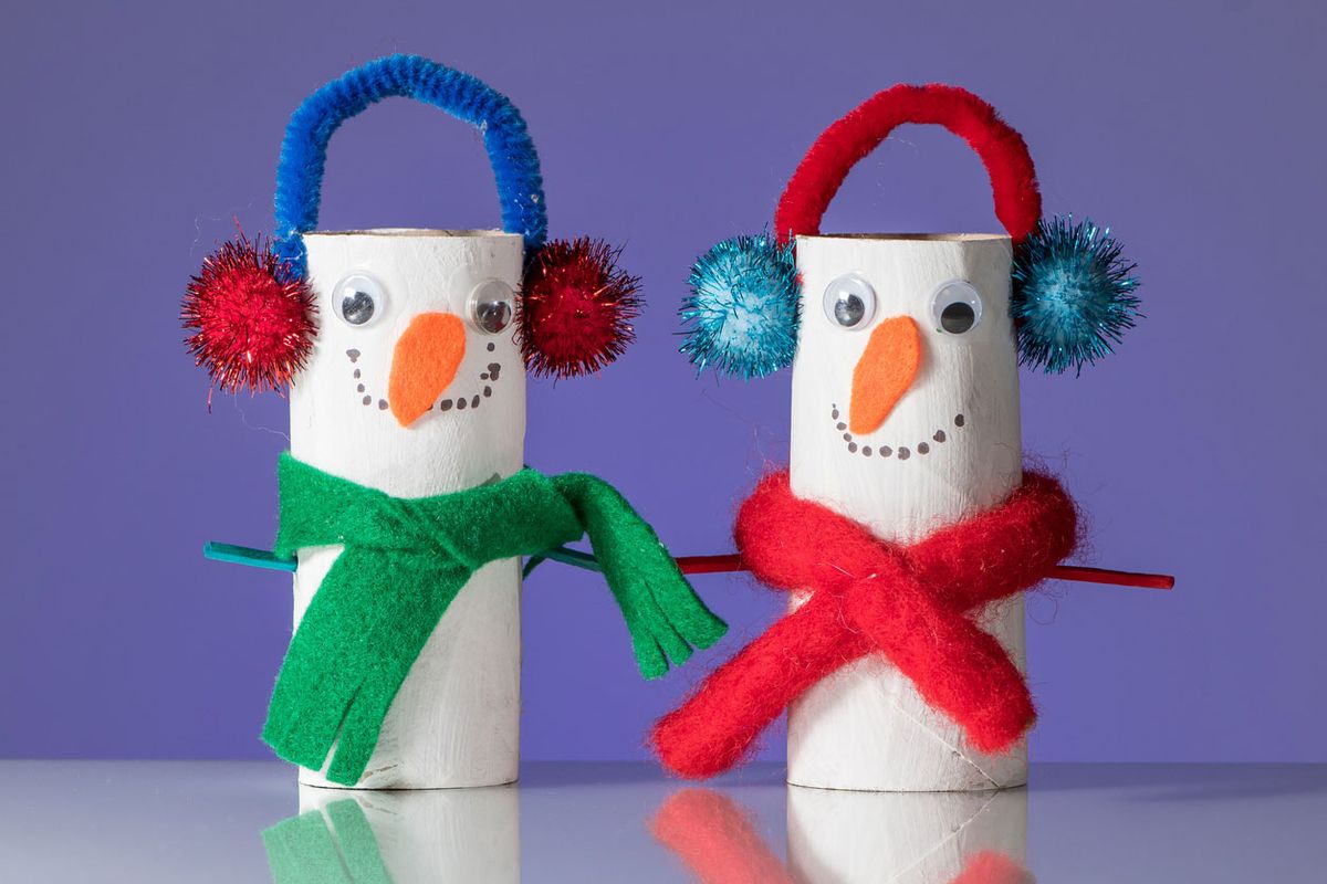 personajes navidenos carton