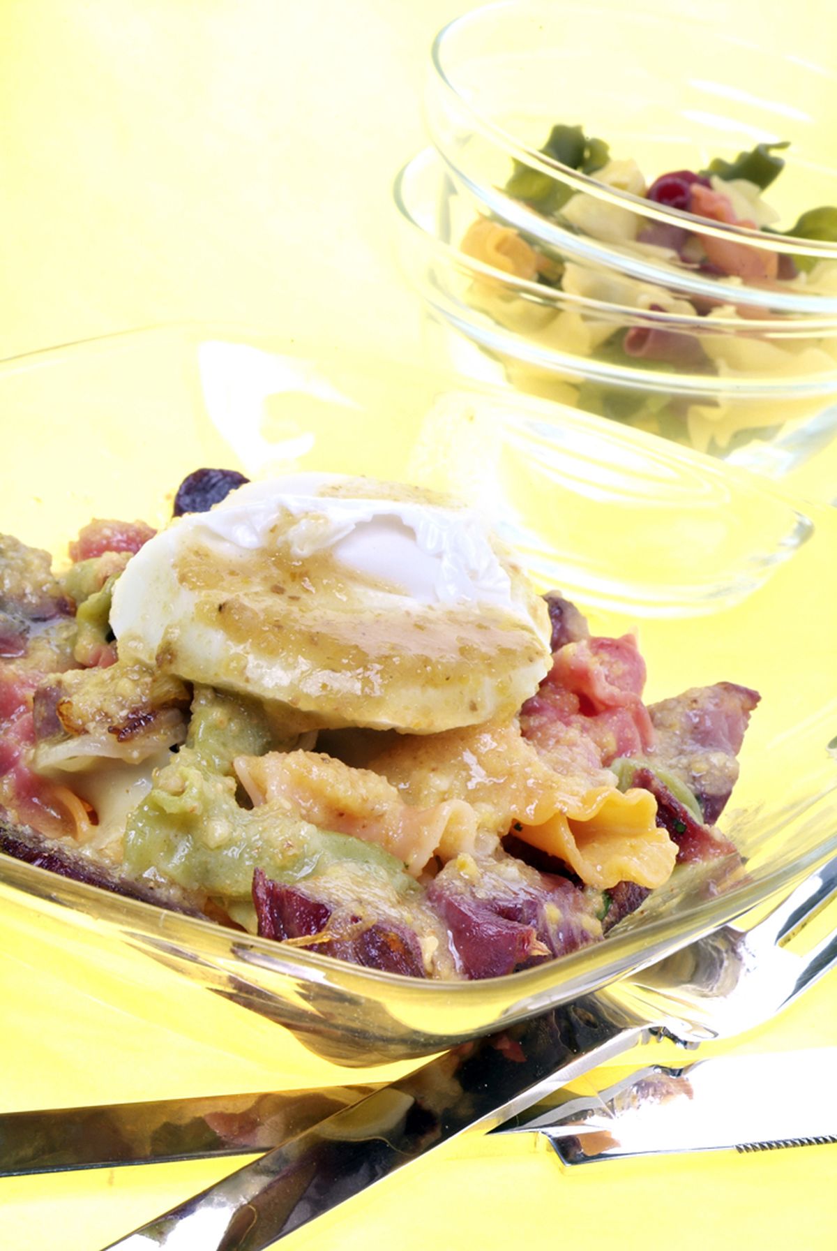 ENSALADA DE MOLLEJAS Y PASTA