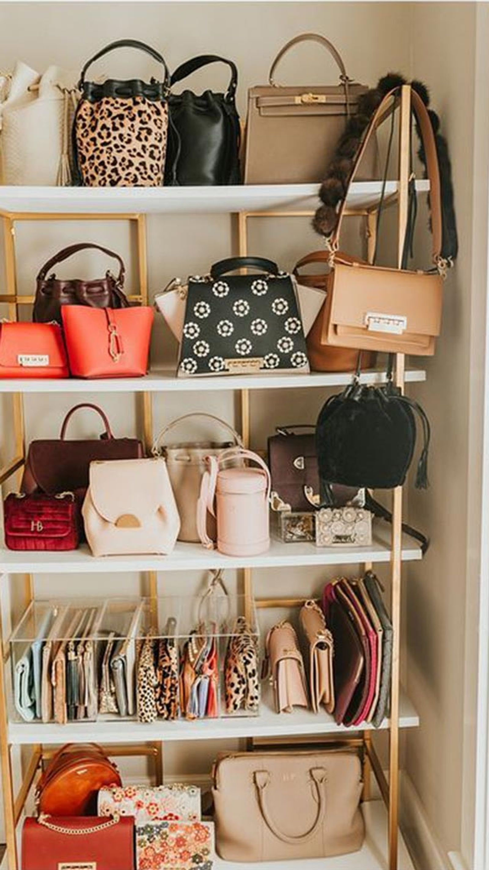 ideas para organizar los bolsos