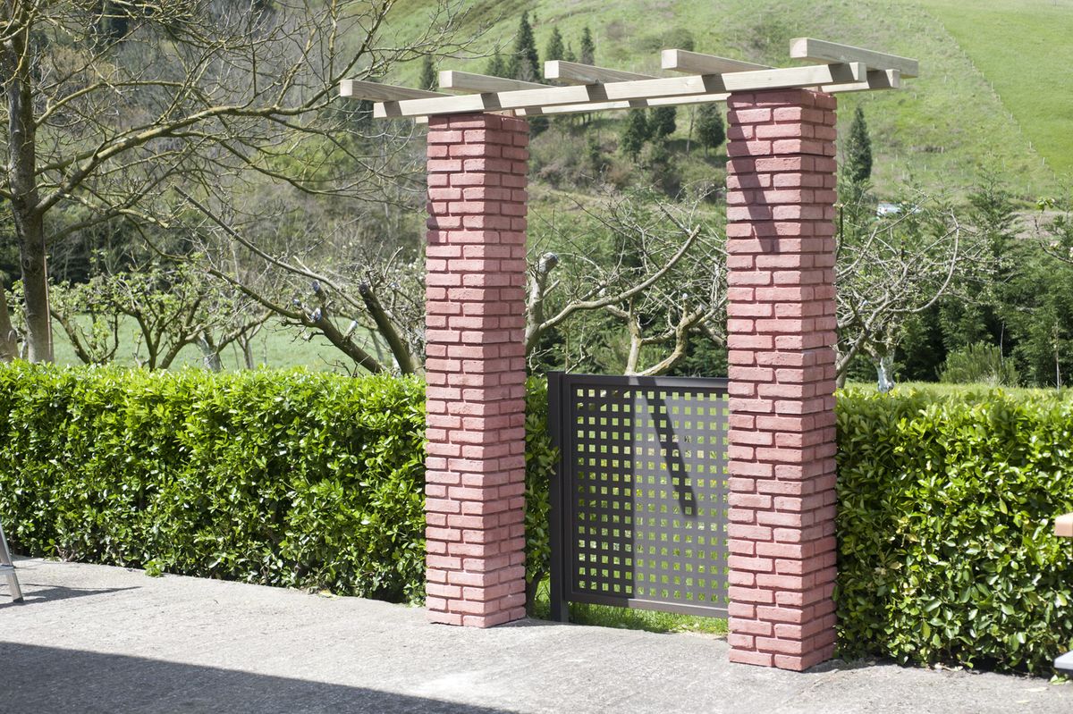 Construir un pórtico