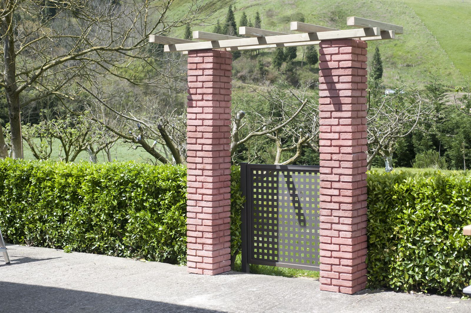 Construir un pórtico