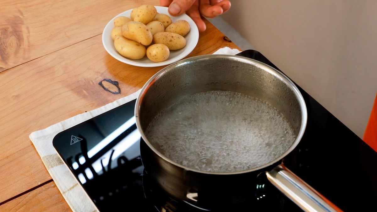 Receta de popietas de gallo al azafrán   paso 1