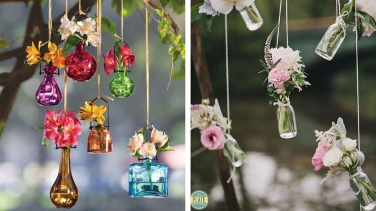 como reutilizar botes de perfumes vacios