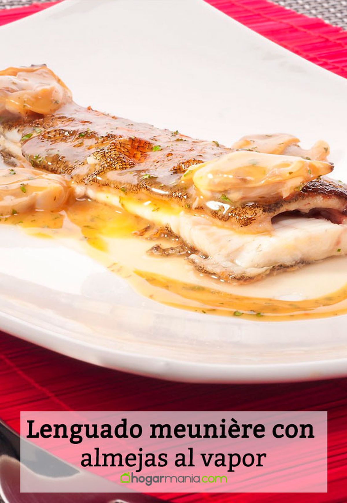 lenguado meuniere almejas pin
