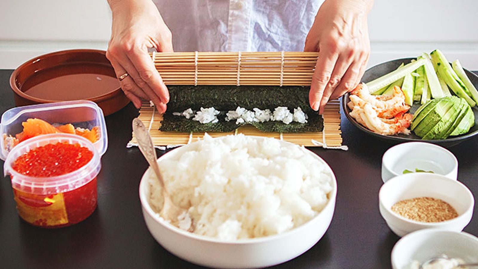 kit para hacer sushi japones en casa