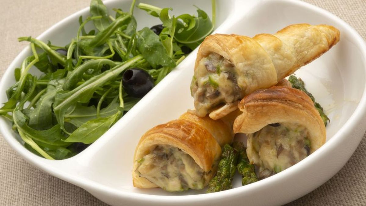 Canapés de hojaldre