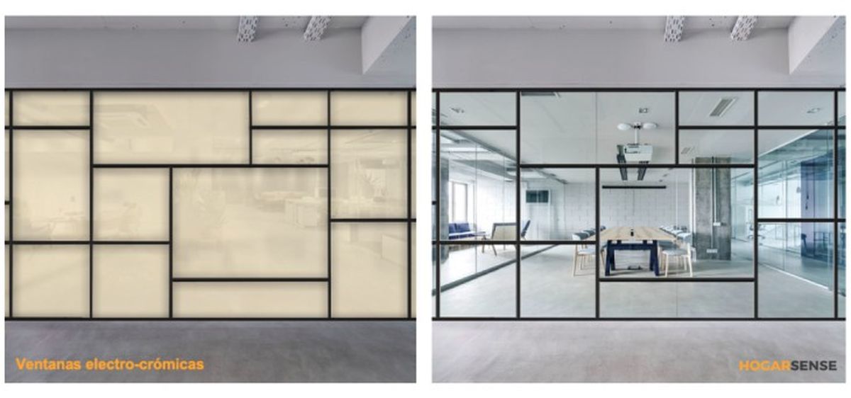 Ventana inteligente electro-cromática / Hogarsense