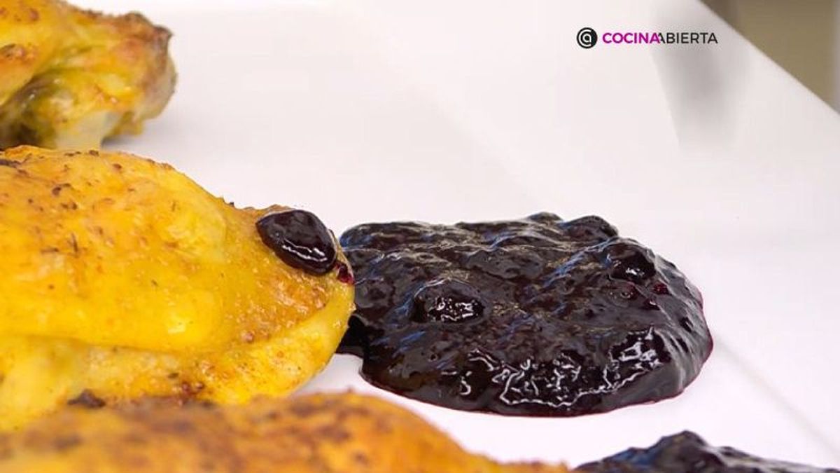 Salsa de arándanos
