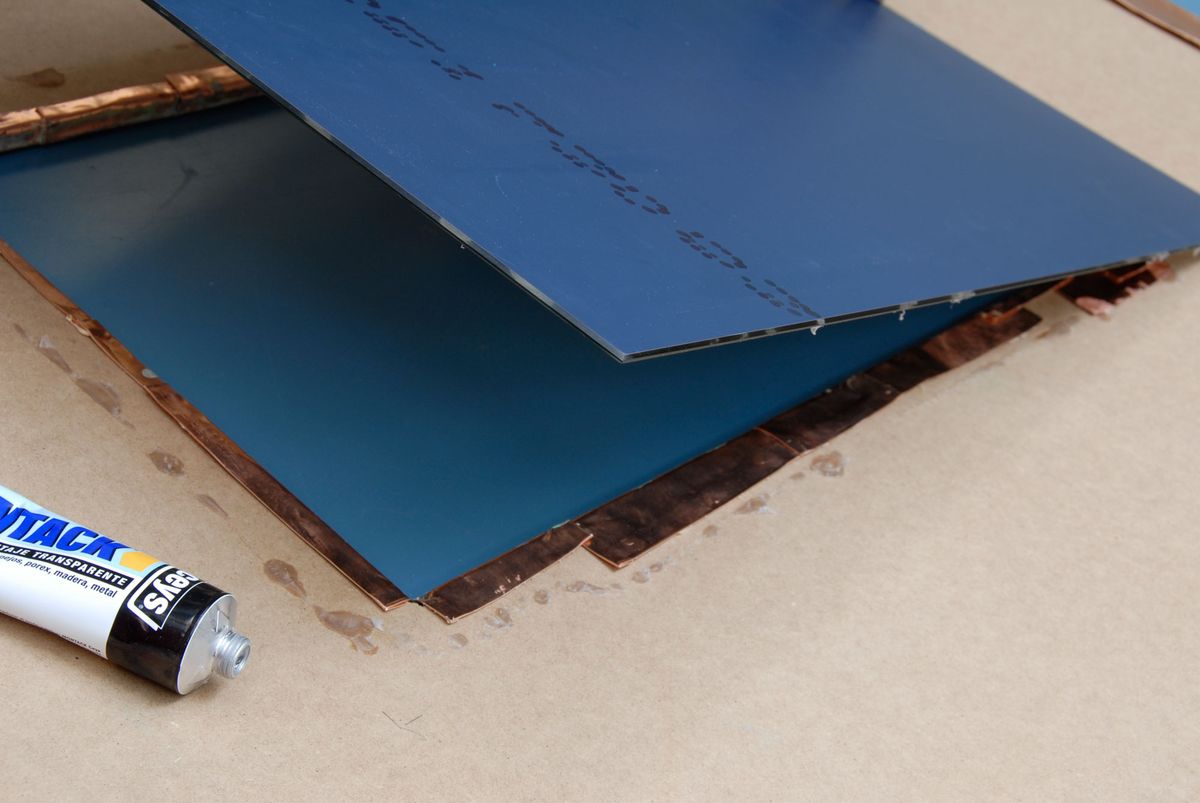 Espejo de cobre paso 9