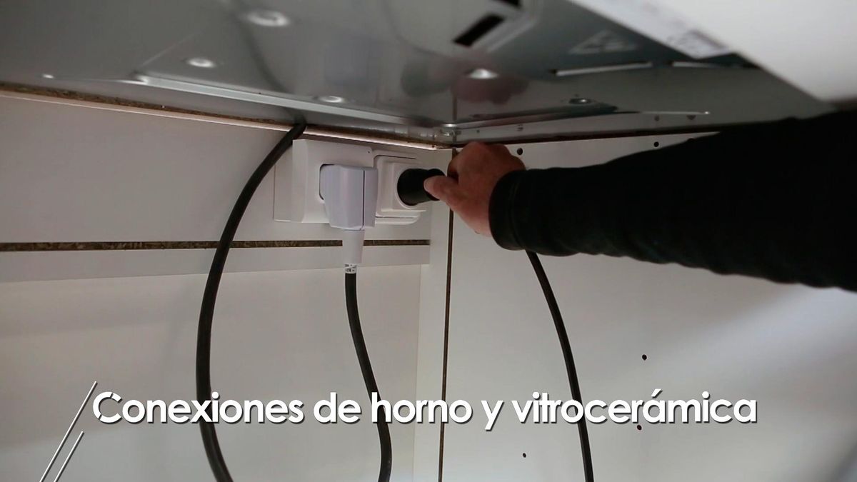 Conexiones de horno y vitrocerámica paso 5