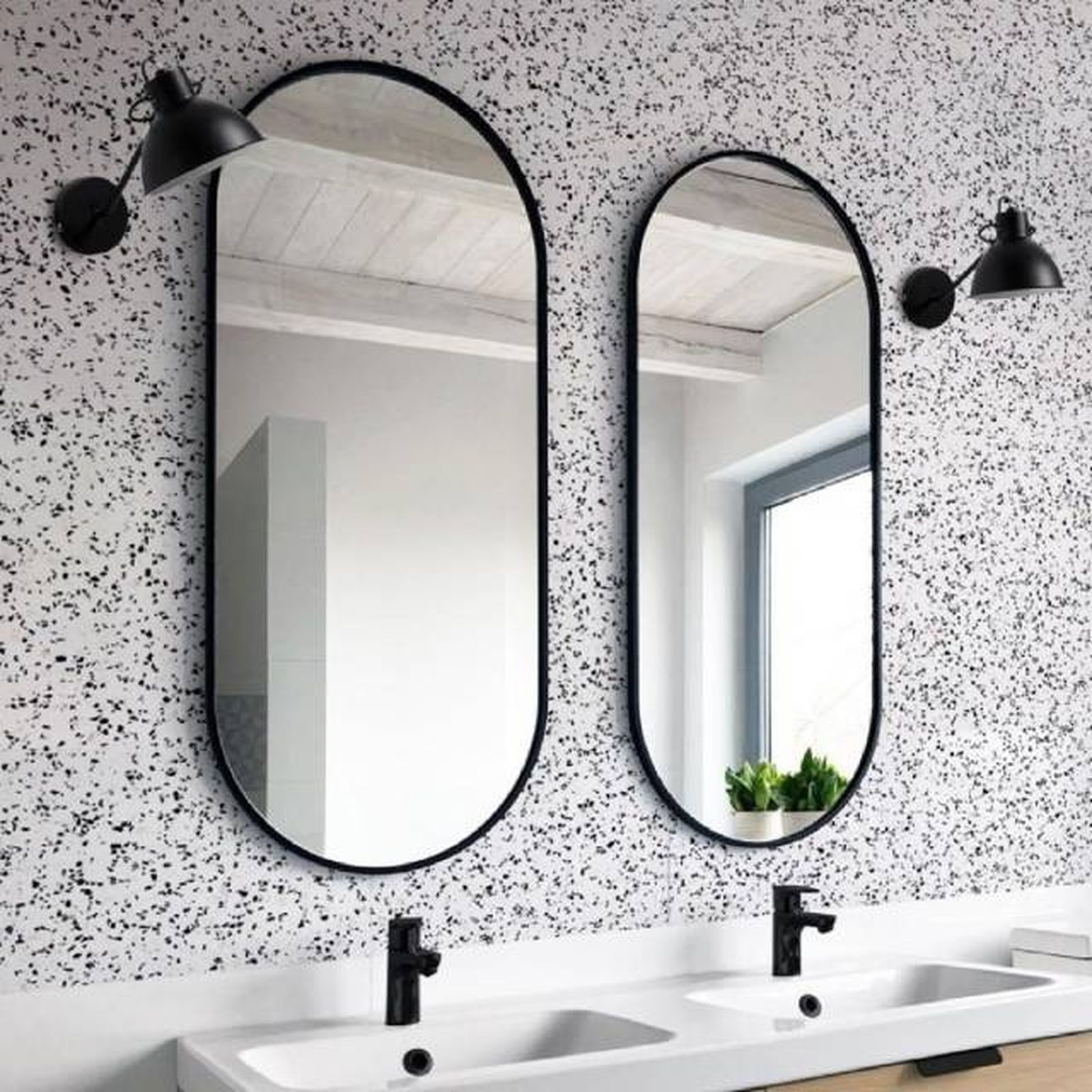 Ideas para elegir el espejo del cuarto de baño y acertar 9
