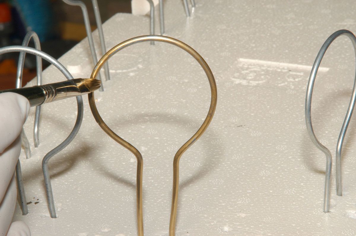 Espejo navideño paso 13