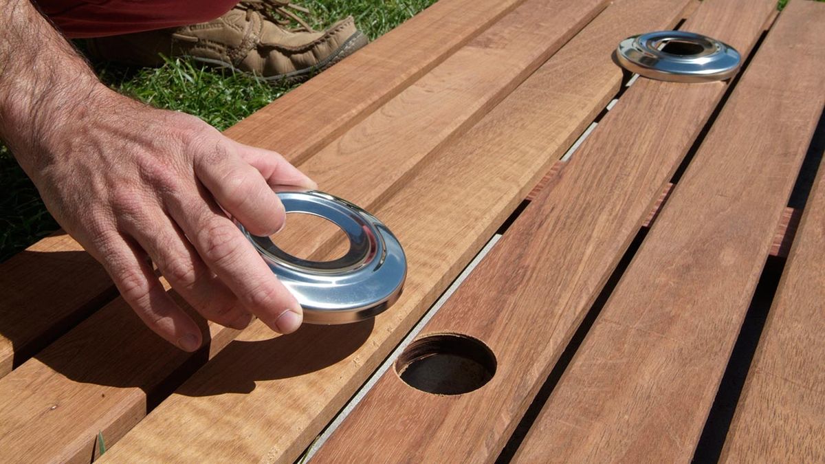 Colocación de escalera en piscina paso 14