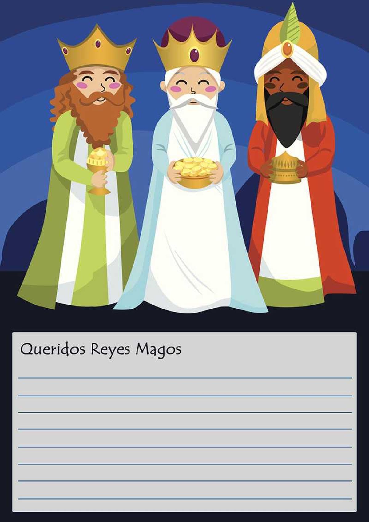 CCarta a los Reyes Magos (modelo 10).