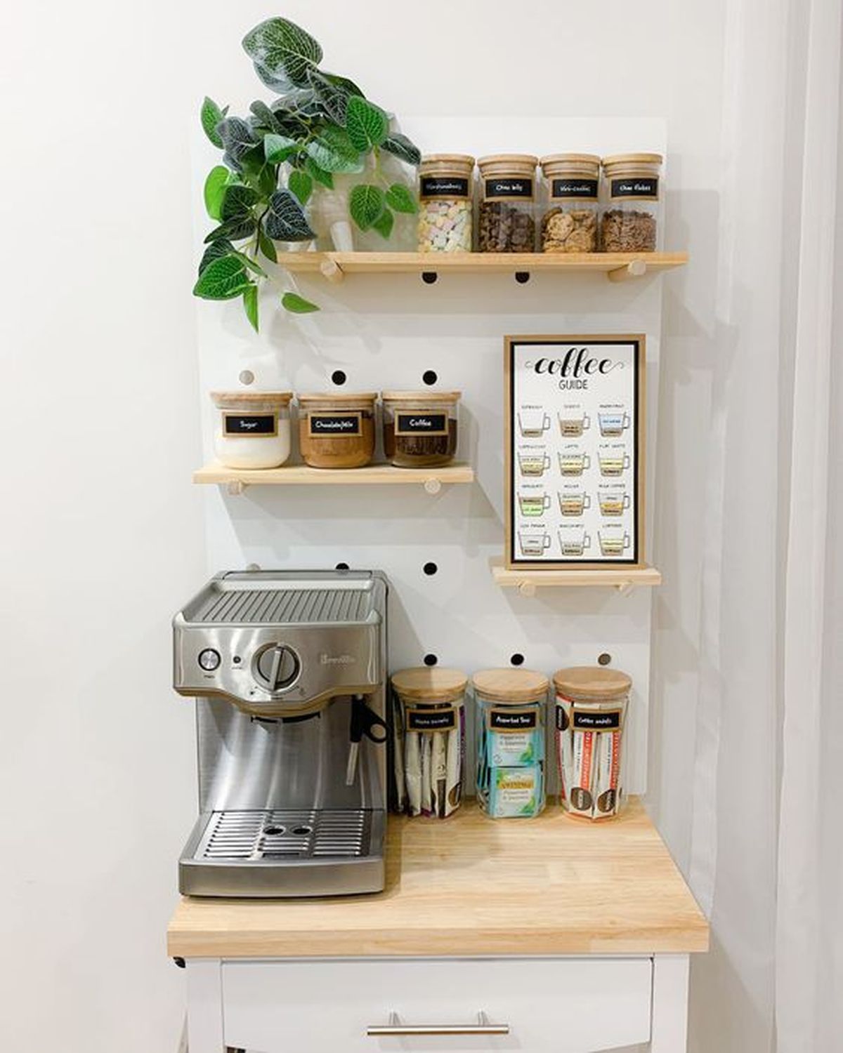 4. coffee corner sencillo y practico pinterest style curator
