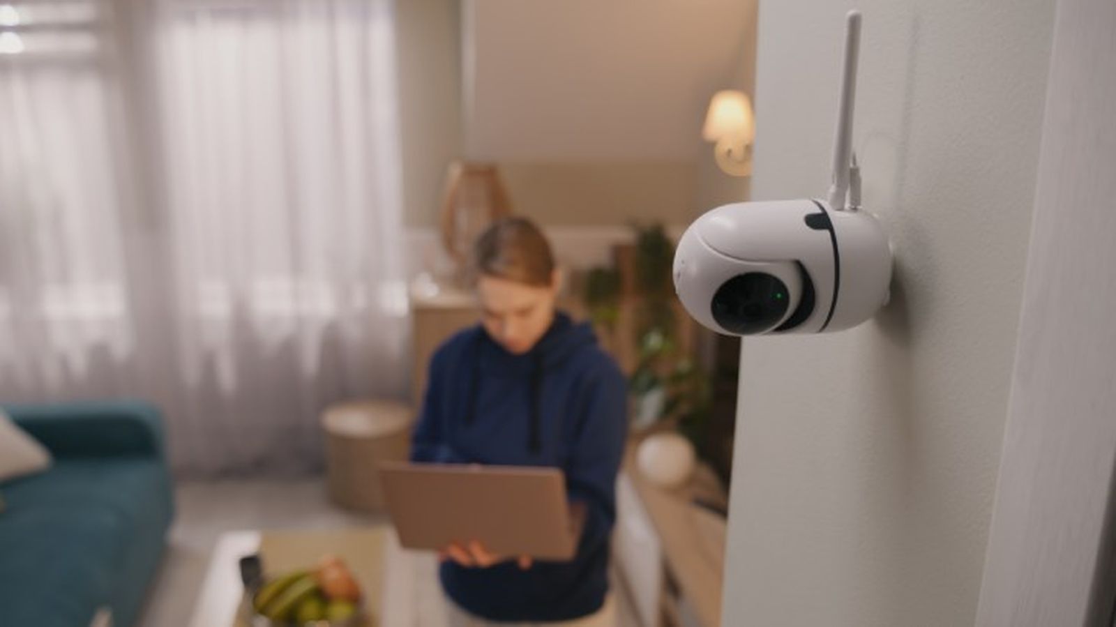 Con una cámara de seguridad tu casa queda más protegida